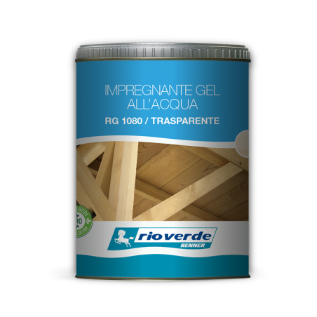 IMPREGNANTE GEL ALL'ACQUA RIO VERDE LT. 0,750 BIANCO